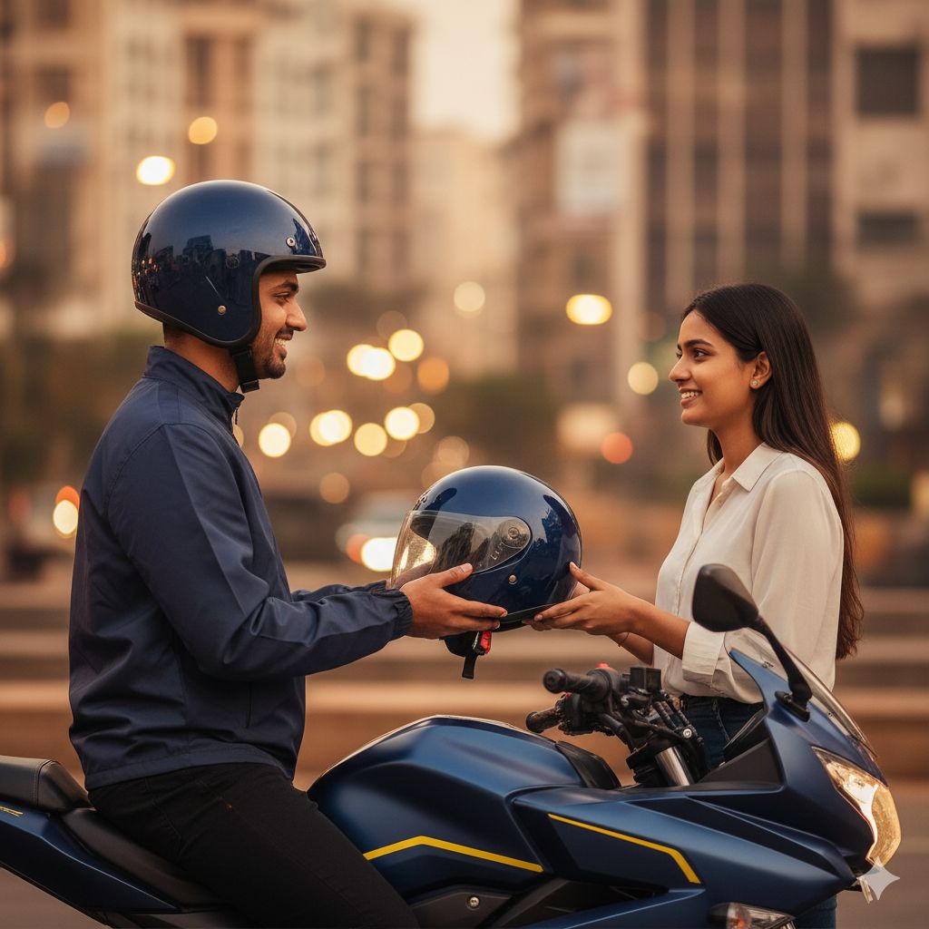 RUNPE safe bike taxi booking for work travel